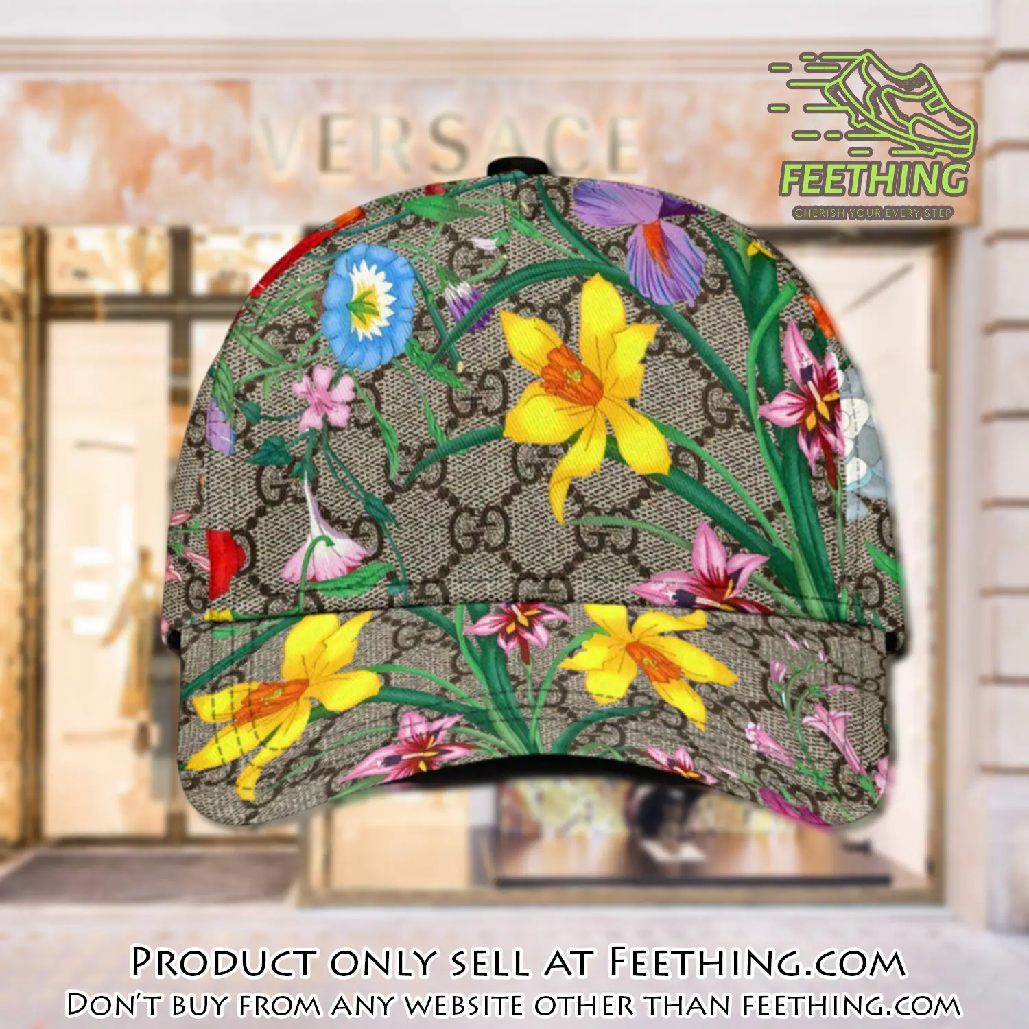 Versace luxury cap print 3d trending cap ctc1092 ft3700332